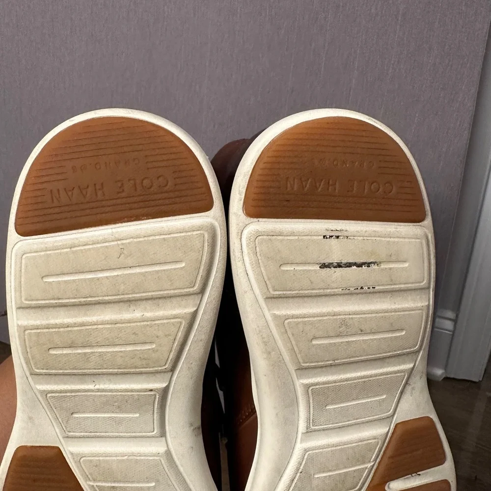 Cole Haan Grand Tour Chukka 10.5M Brown‎ Leather Business Casual Athleisure